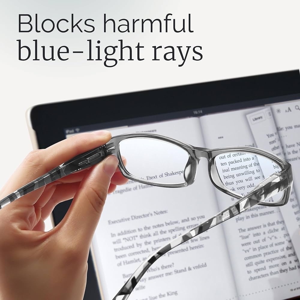 6pc Reading Glasses Set β’ Blue Light - Picture 2 of 7